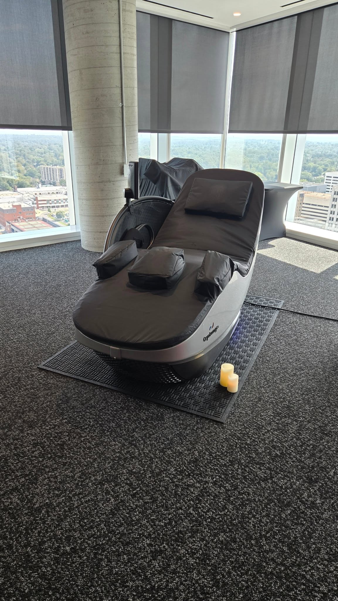 SomAlive Therapeutic Wellness Recliner in R&D Lab