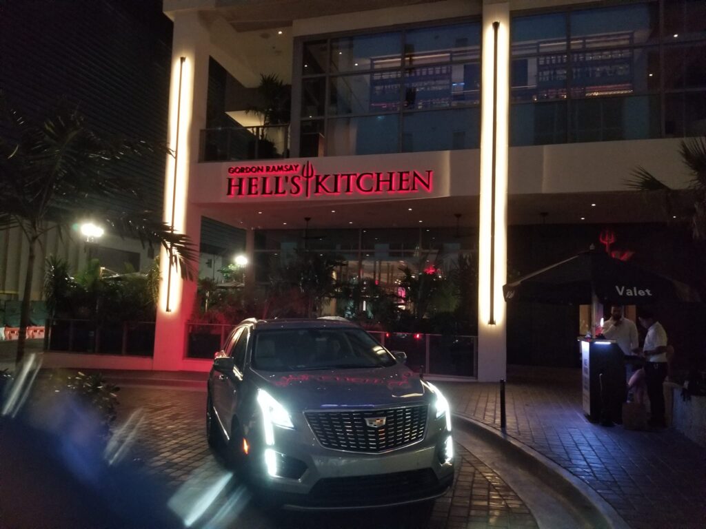Hell's Kitchen Miami Entrance & Signage