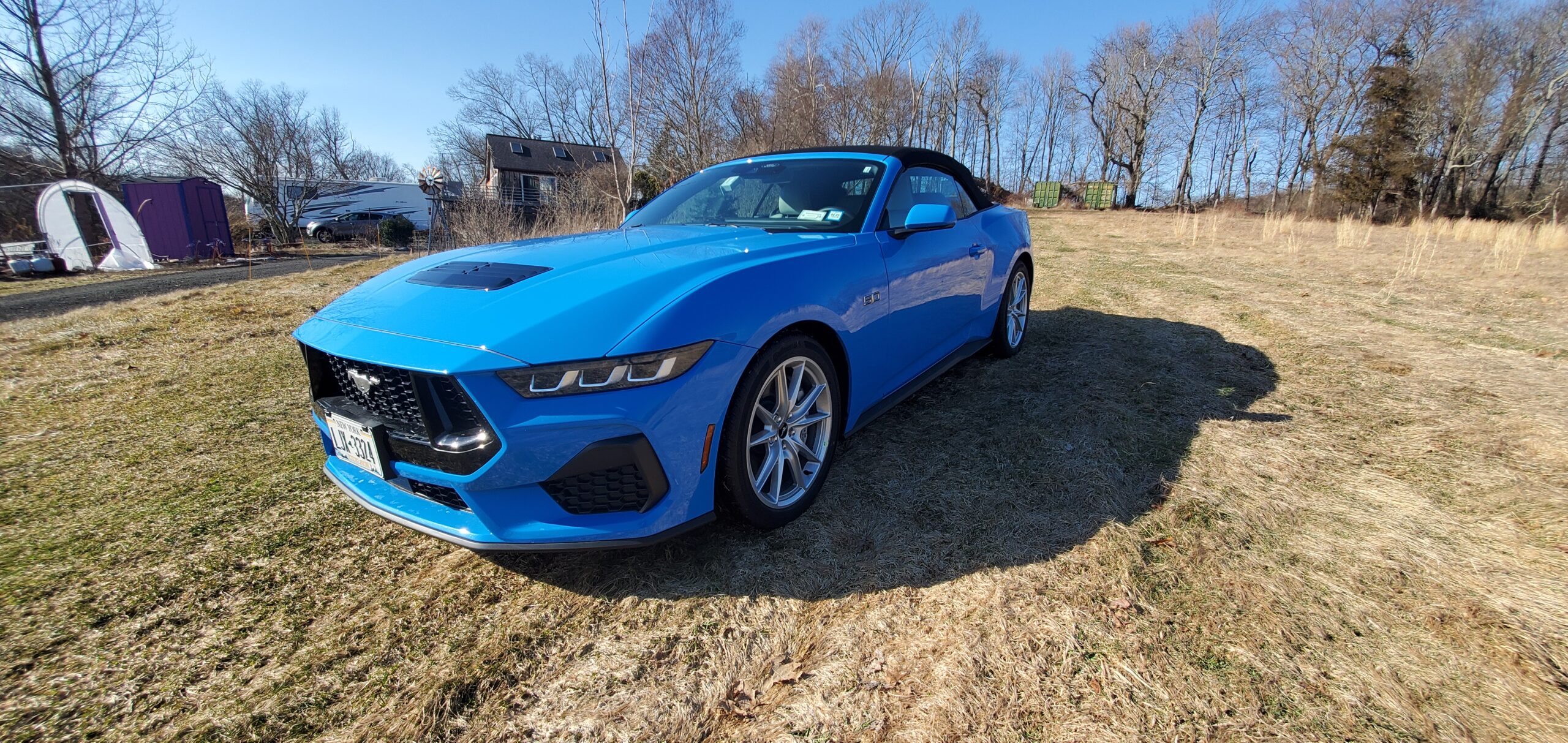 2024 Mustang GT Rear Quarter