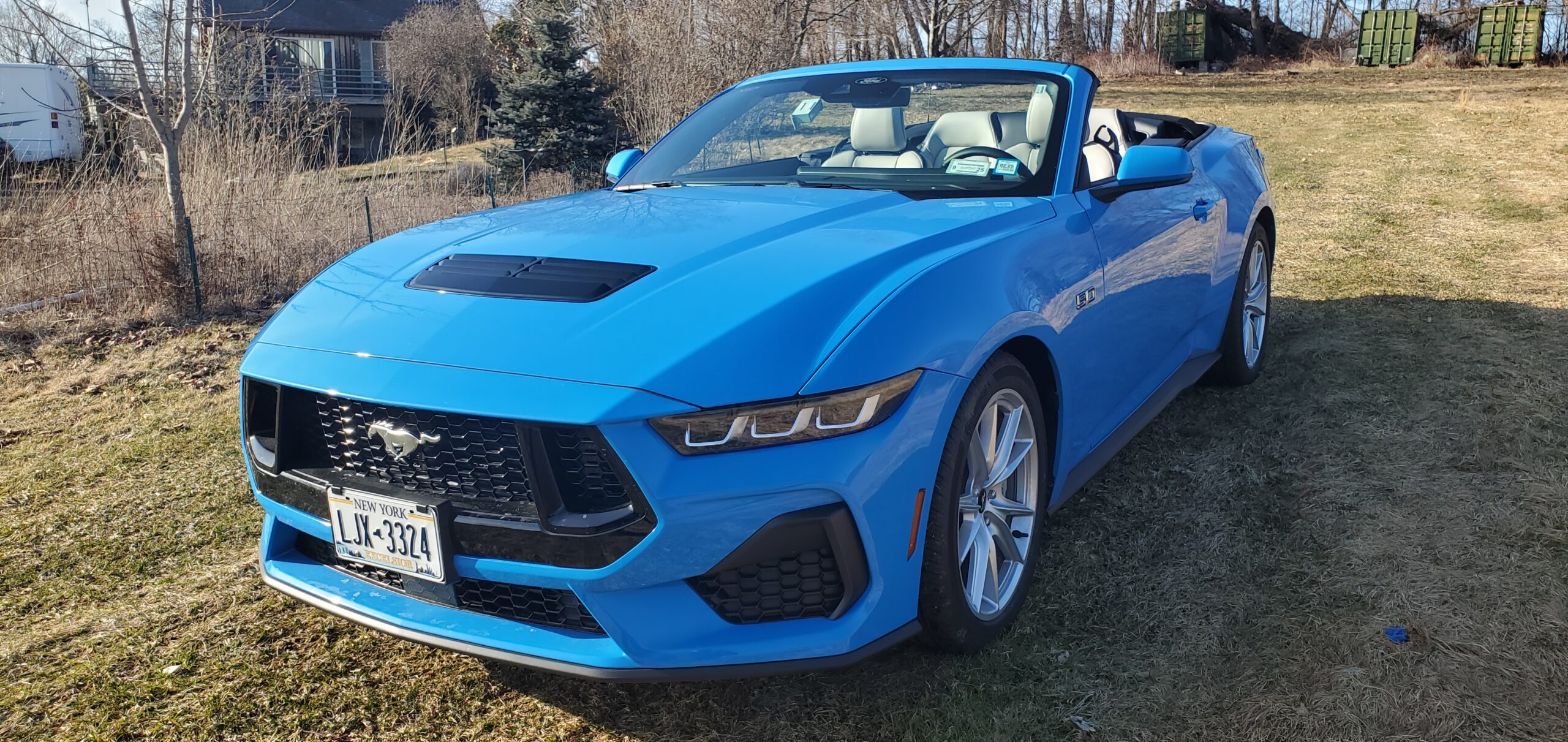 2024 Mustang GT Grille Badge